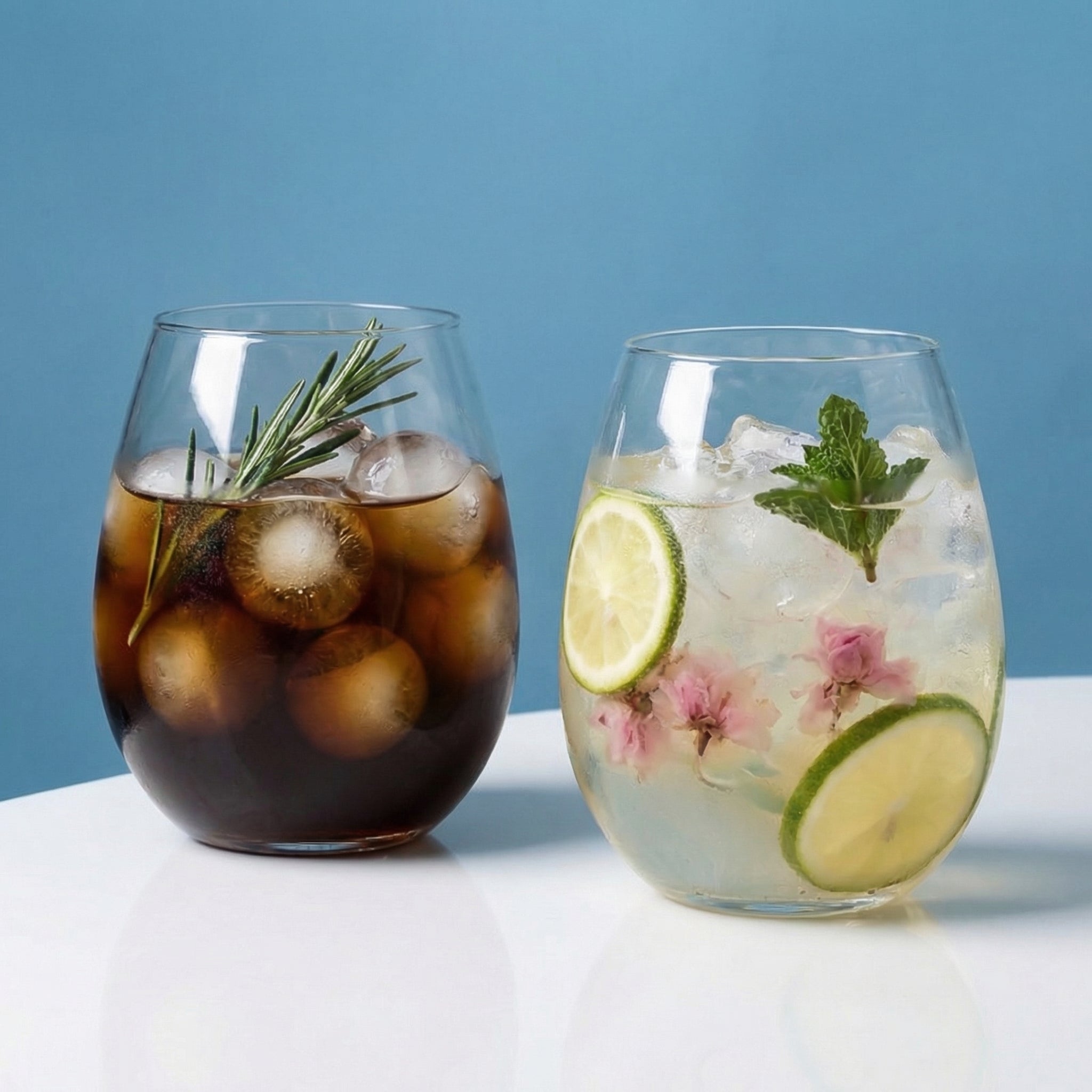 Nordic Clear Glass Tumbler Set